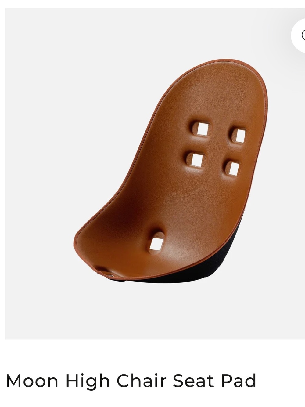 Mima Moon High Chair Seat Pad - Camel